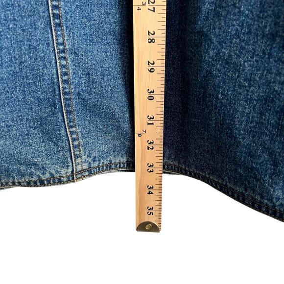 Rare Vintage Levis Chore Made In USA Jean Jacket Size Medium 25x33 Preowned - Picture 9 of 9